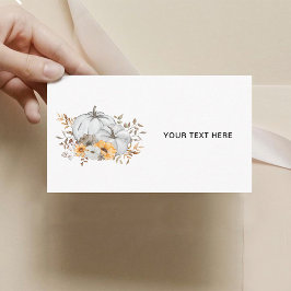 秋のカボチャカスタムンのノート囲いカード エンクロージャーカード