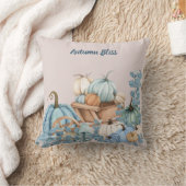 秋のカボチャガーデン クッション (ブランケット)