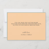 秋のカボチャガーデン サンキューカード (裏面)