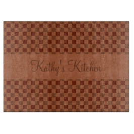 秋のカボチャスパイスの正方形 カッティングボード