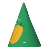 秋のカボチャパッチの第1誕生会のテーマ パーティーハット (右)