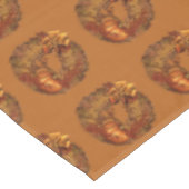 秋のカボチャリースサンクスギビングテーブルクロス テーブルクロス (アングル)