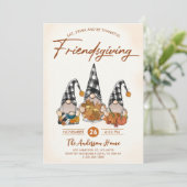 秋のカボチャ格言フレンドリディナー 招待状 (スタンド正面)