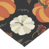 秋のカボチャ模様 ショートテーブルランナー (コーナー)