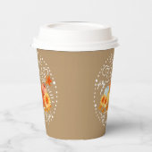 秋のカボチャ灰 紙コップ (左)