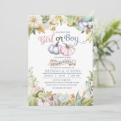 秋のカボチャ秋の性は招待状を明らかにします 招待状 (スタンド正面)