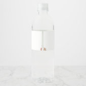 秋のカボチャ秋インラブ ペットボトルラベル (裏面)