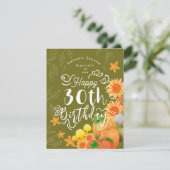 秋のカボチャ緑 シーズンカード (スタンド正面)