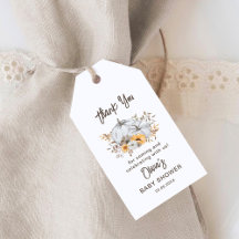 秋のカボチャ赤ちゃんシャワーありがとう