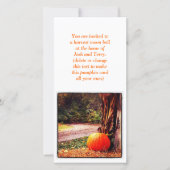 秋のカボチャ (正面)