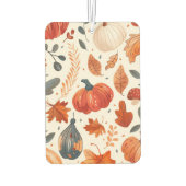 秋のカボチャ カーエアーフレッシュナー (裏面)