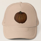 秋のカボチャ キャップ (正面)