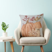 秋のカボチャ クッション (椅子)