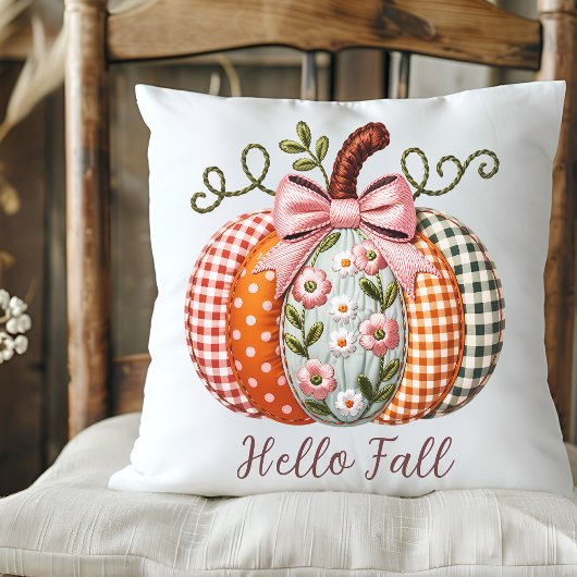 秋のカボチャ クッション