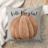 秋のカボチャ クッション (ブランケット)