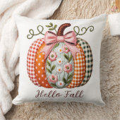 秋のカボチャ クッション (ブランケット)