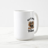 秋のカボチャ コーヒーマグカップ (正面右)