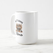 秋のカボチャ コーヒーマグカップ (正面左)