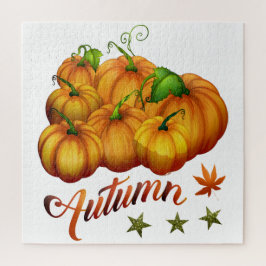 秋のカボチャ ジグソーパズル