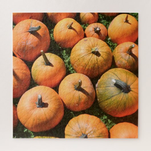 秋のカボチャ ジグソーパズル (縦)