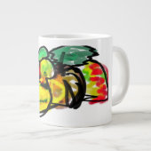 秋のカボチャ ジャンボコーヒーマグカップ (正面右)