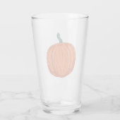 秋のカボチャ タンブラーグラス (裏面)