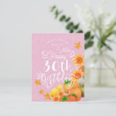 秋のカボチャ・ピンク シーズンカード (スタンド正面)