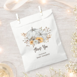 秋のカボチャ フェイバーバッグ