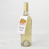 秋のカボチャ ボトルネックタグ (アングル)