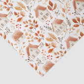 秋のカボチャ、家、パタ離れーンの分離 薄葉紙 (詳細)