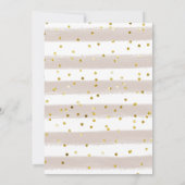 秋のカボチャ 私たちの小さな狐ちゃんが1歳になる 招待状 (裏面)