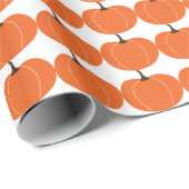 秋のカボチャ|秋の包装紙 ラッピングペーパー (ロールコーナー)