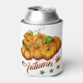 秋のカボチャ 缶クーラー (缶正面)