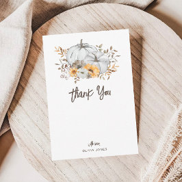 秋のカボチャ 赤ちゃん ありがとう オーダーメイド カード
