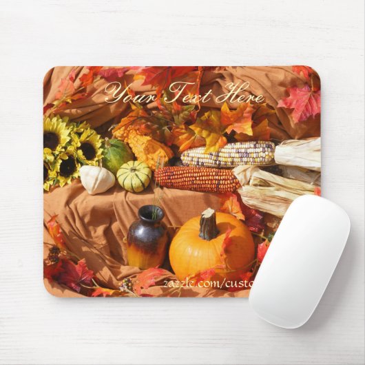 秋のカヤネズミのパッド マウスパッド (マウス)