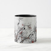 秋のカラス マグカップ (中央)