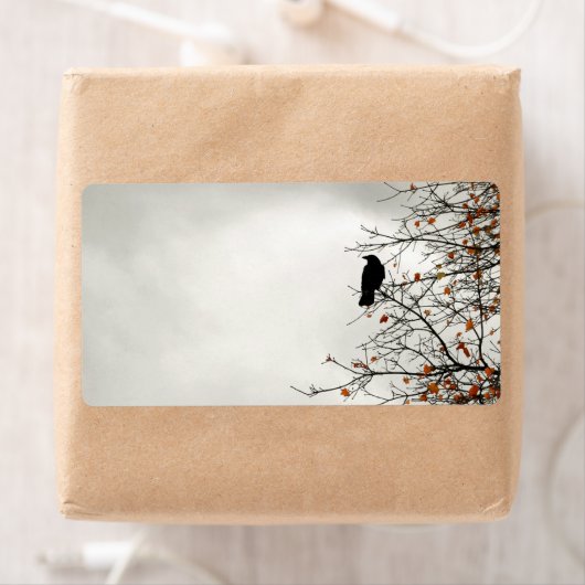 秋のカラス ラベル (インサイチュ)