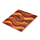 秋のカラバタフライ タイル (側面)