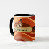 秋のカラバタフライ マグカップ (正面左)