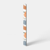 秋のカラフルかぼちゃ模様 SAMSUNG GALAXYケース (左側面)