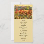 秋のカラフルアスター&サマック赤とブルース (正面)