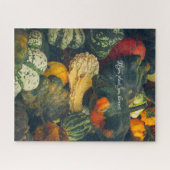 秋のカラフルカボチャ ジグソーパズル (横)