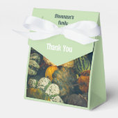 秋のカラフルカボチャ フェイバーボックス (正面サイド)