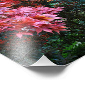 秋のカラフルガーデンパス自然 フォトプリント (角)