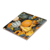 秋のカラフルグルメとカボチャ タイル (側面)