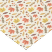 秋のカラフル葉秋模様 テーブルクロス (アングル)