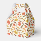 秋のカラフル葉秋模様 フェイバーボックス (裏面サイド)