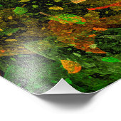 秋のカラフル装飾デザイン フォトプリント            (角)