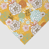 秋のカラフル開花パターンティッシュペーパー 薄葉紙 (詳細)