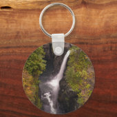 秋のカラーズアットザエルク滝 キーホルダー (正面)